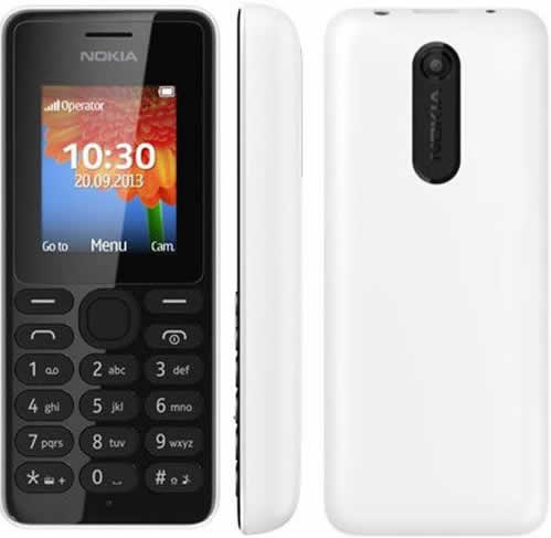 Nokia 108 Dual SIM Phone White