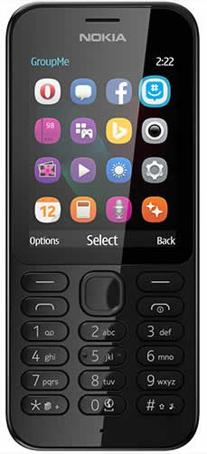 Nokia 222 Dual SIM Black