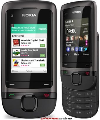 Nokia C2 05 Black SIM Free