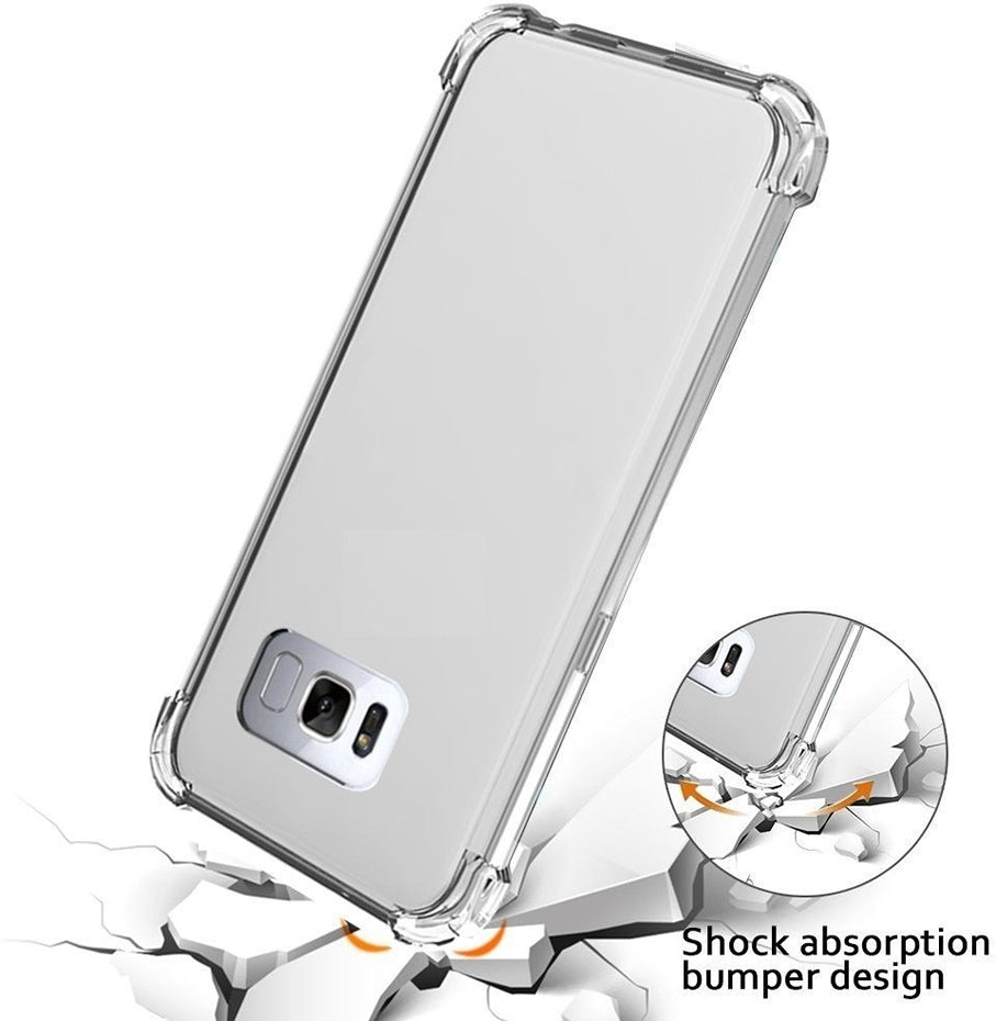 iPhone 13 6.1 Anti-Shock Gel Cover - Clear Transparent