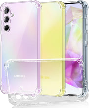 Load image into Gallery viewer, Samsung Galaxy A35 Gel Bumper Rugged Cover - Transparent Clear