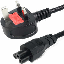 Load image into Gallery viewer, 3-Pin Irish Mains Power Lead for Laptops &amp; PC&#39;s