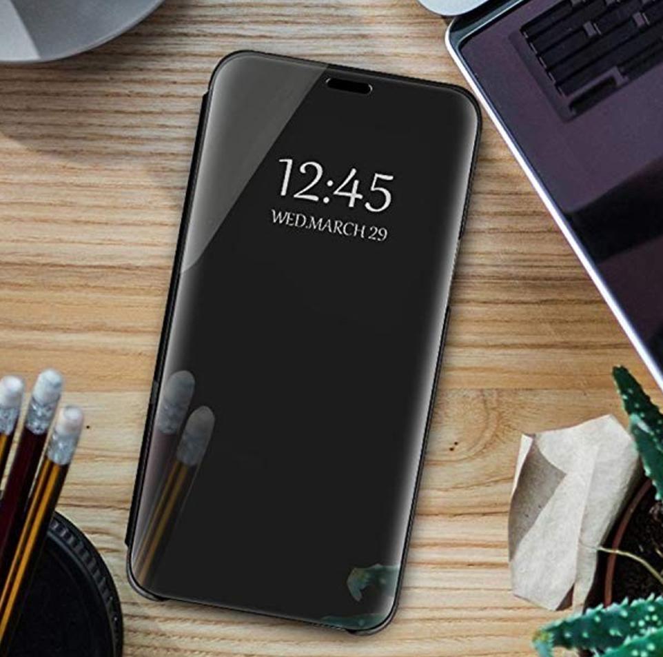 Samsung Galaxy Note 20 / Note 20 5G Clear View Wallet Case - Black