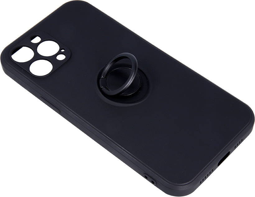 Samsung Galaxy S22 Plus Defender Armor Rugged Case with Ring Holder - Black