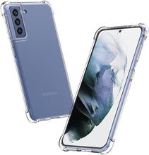 Load image into Gallery viewer, Samsung Galaxy S21 FE 5G Gel Bumper Shock Proof Cover - Transparent