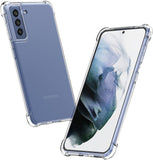 Samsung Galaxy S21 FE 5G Gel Bumper Shock Proof Cover - Transparent