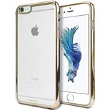 Apple iPhone 8 Gel Case - Clear/Gold