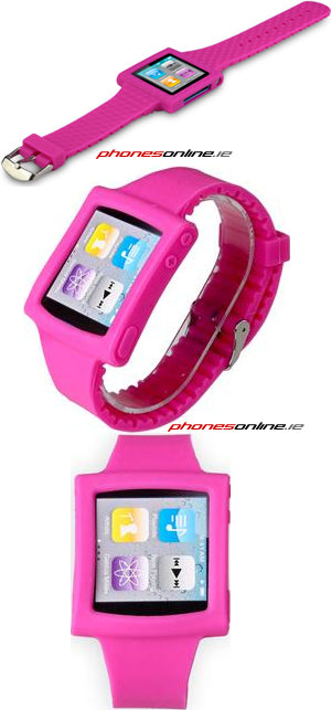 iPod Nano 6 Pink Watch Strap