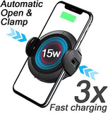 Koakuma W5 Infrared Auto Induction 15W Fast Wireless Car Charger