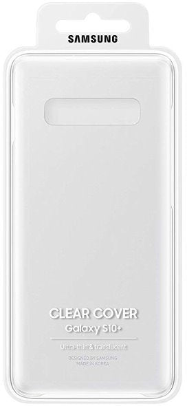 Samsung Galaxy S10 Plus Official Clear Cover EF-QG975CTE - Transparent