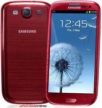 Load image into Gallery viewer, Samsung Galaxy S3 Red SIM Free